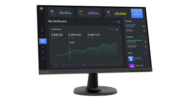 Monitor Lenovo D24-40 23.8' (SBAA1001)