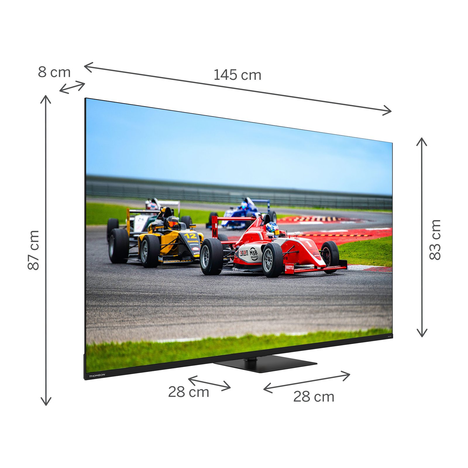 TV QLED PRO THOMSON 65QG7C14 GOOGLE TV