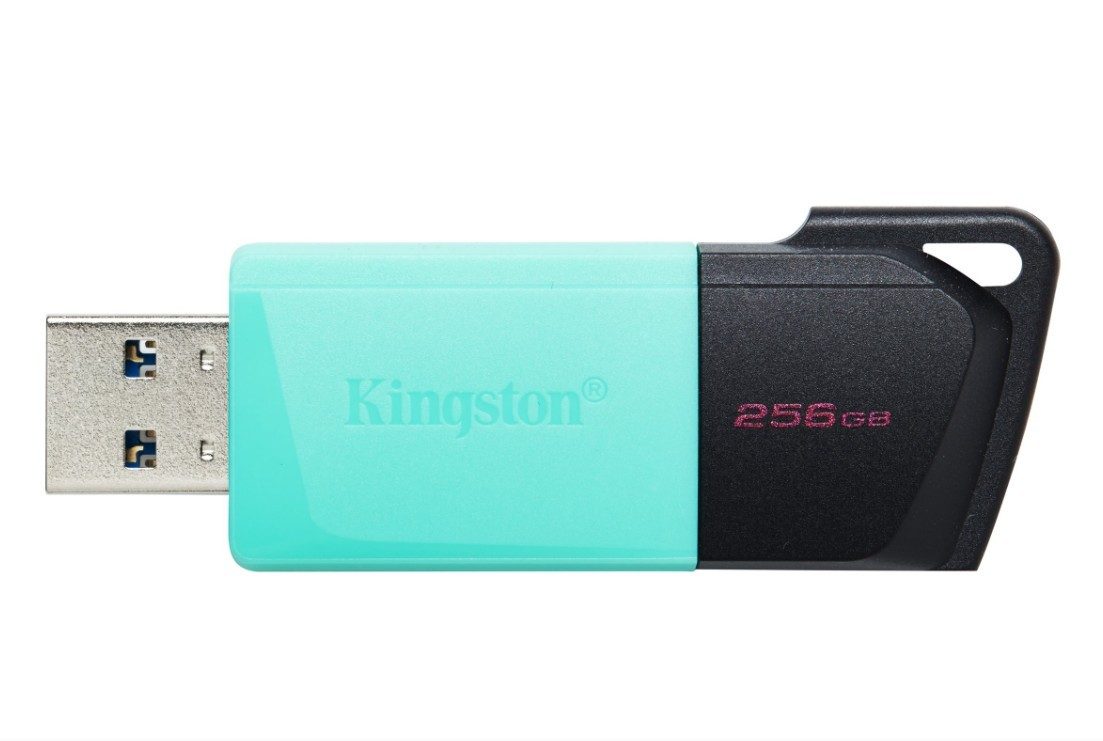 USB Kingstron exodia 256GB ,black+teal