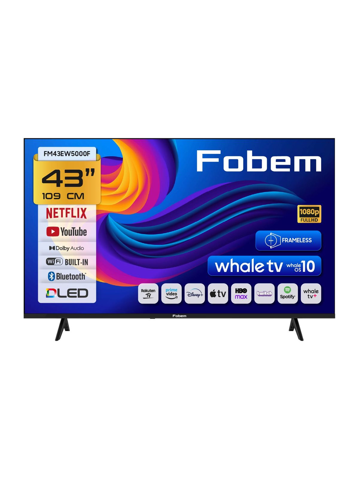 TV LED Fobem FM43EW5000F