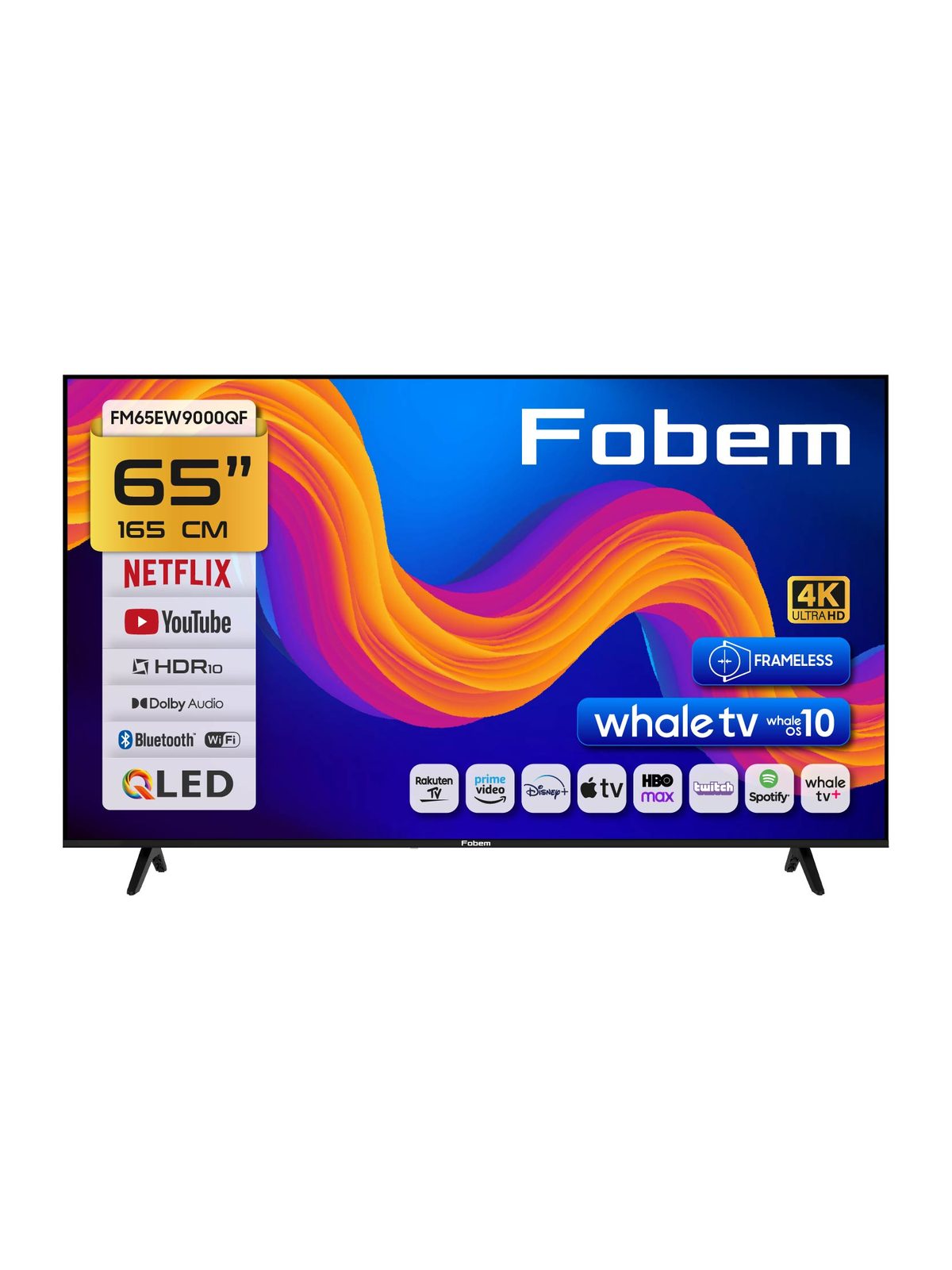 TV QLED Fobem FM65EW9000QF