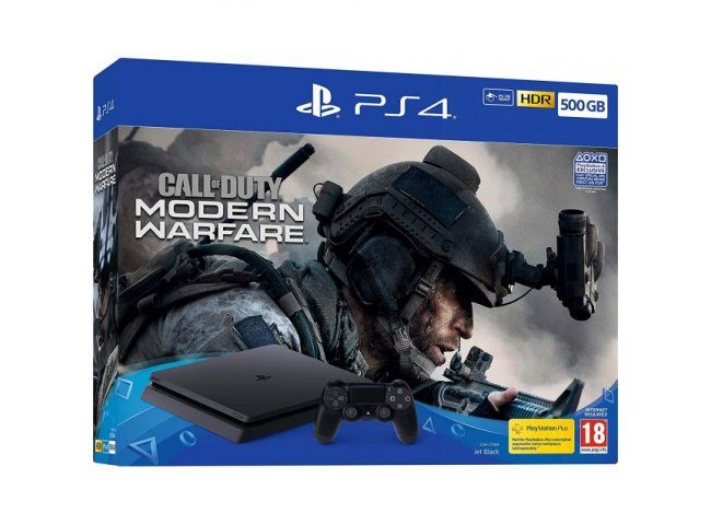 PlayStation Sony PS4 ,500GB call of duty modern warfare