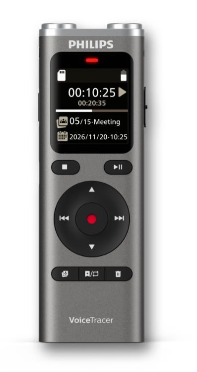 Regjistrues zeri Philips DVT2075 8GB, microSD