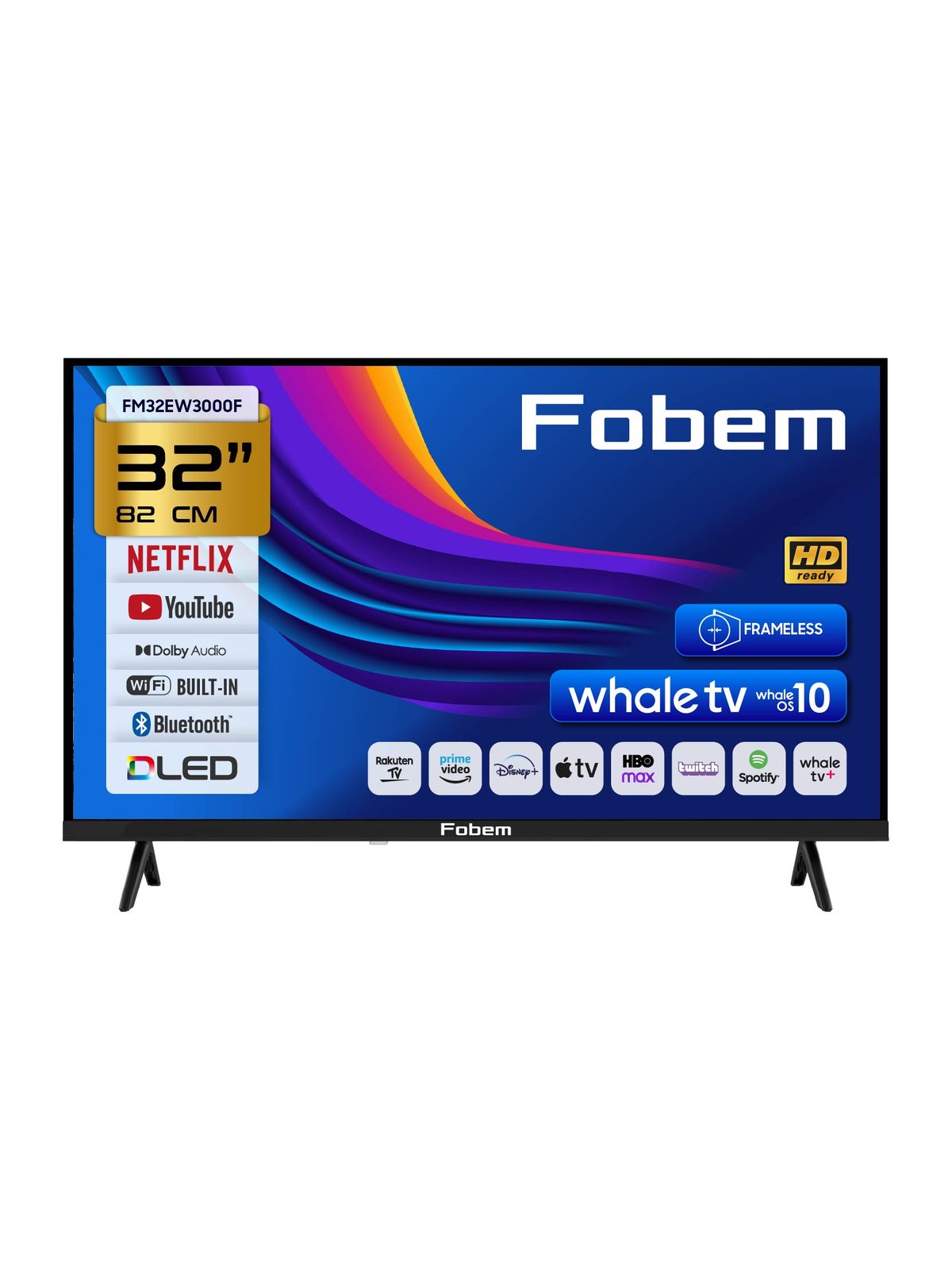 TV LED Fobem FM32EW3000F