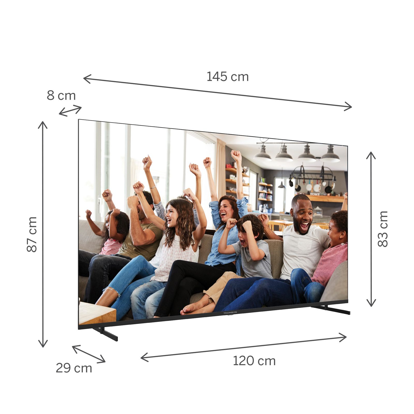TV LED THOMSON 65UG4S14 GOOGLE TV