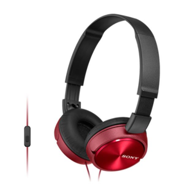Kufje Sony MDRZX310R red