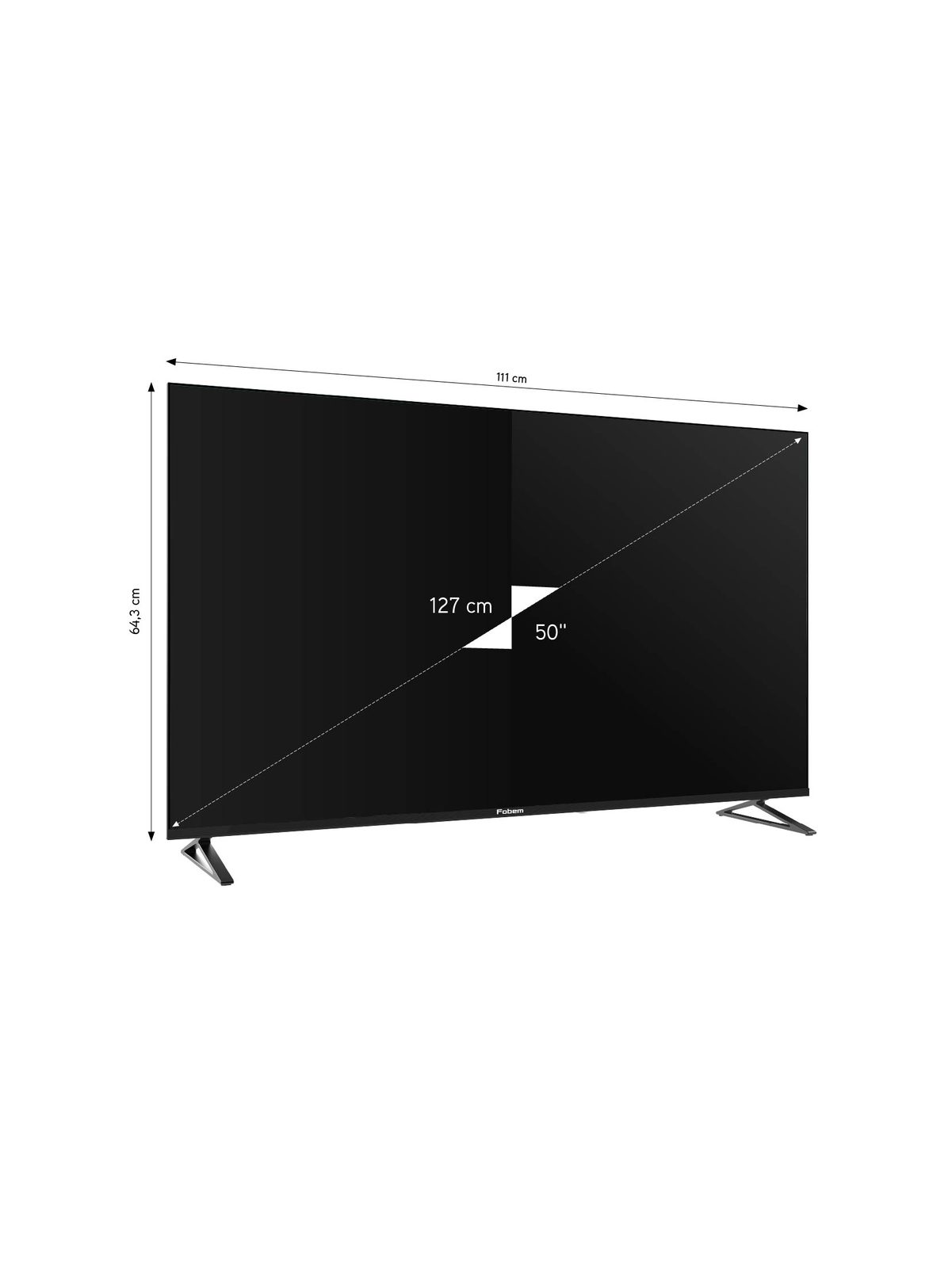 TV QLED FOBEM FM55EW9000QF